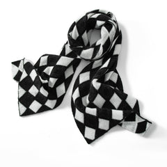 Women's Pure Cashmere Argyle Winter Warm Scarf Shawl
