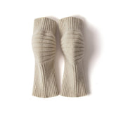 Knee Brace Leg Warmers 100% Cashmere Knee Protector for Skiing