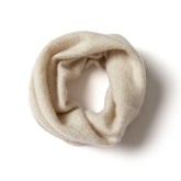 100% Pure Cashmere Neck Gaiter Soft Knit Infinity Scarf