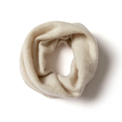 100% Pure Cashmere Neck Gaiter Soft Knit Infinity Scarf
